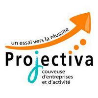 projectiva couveuse guadeloupe Le logo de la couveuse d'entreprises en Guadeloupe Projectiva