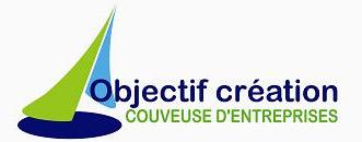 objectif creation logo couveuse jura Le logo de la couveuse d'entreprises Objectif Création dans le Jura
