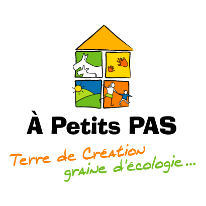 logo-a-petits-pas couveuse Le logo de la couveuse d'entreprises A Petits Pas à Ruisseuville qui accompagne des entrepreneurs sur le test agricole