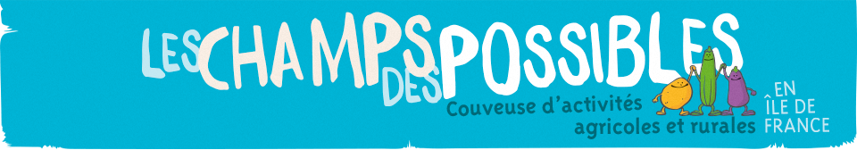 Le logo de la couveuse d'entreprises Les Champs des Possible en Île de France pour le test agricole